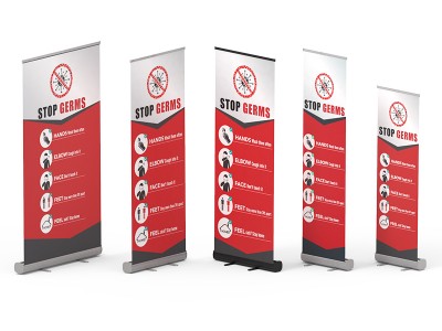 Full Color Banner With Supreme Banner Stand - Flyers ASAP