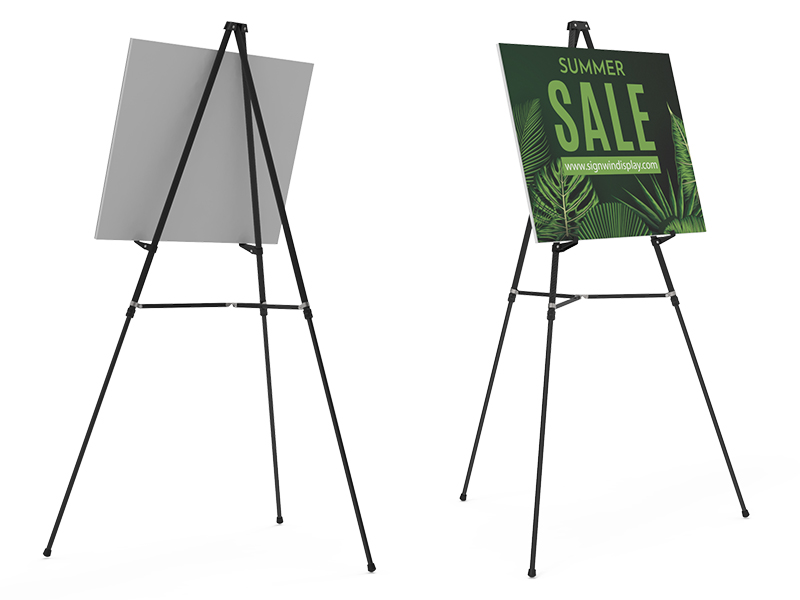 Photo Easel with Print - Custom Picture Stand