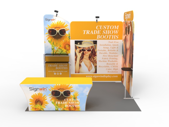 10x10ft Custom Trade Show Booth U Signwin ®